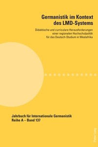 Vorderes Coverbild Germanistik im Kontext des LMD-Systems
