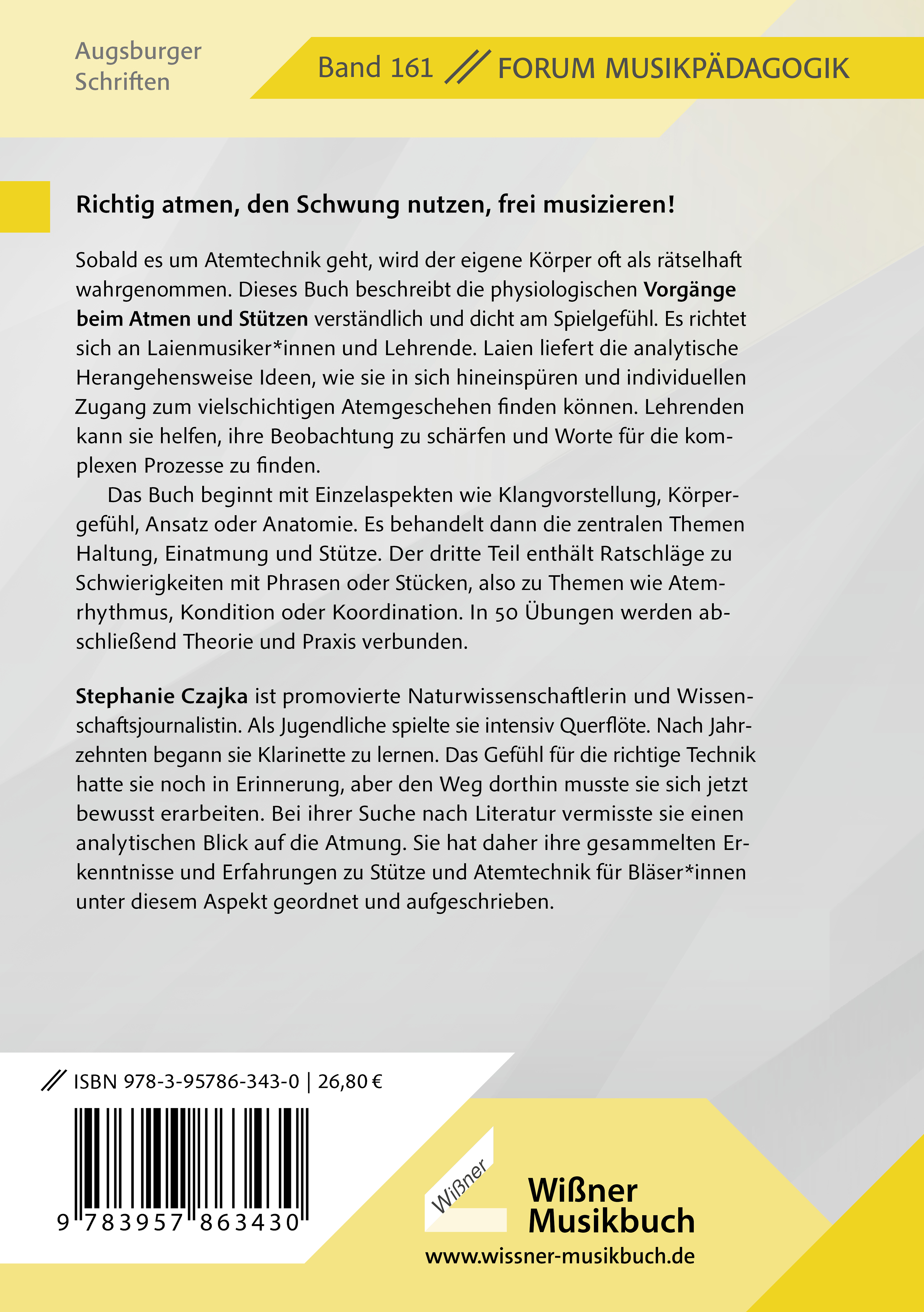 Rückseitencover Atemtechnik