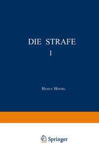 Vorderes Coverbild Die Strafe I