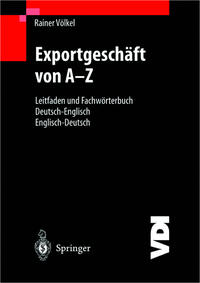 Vorderes Coverbild Exportgeschäft von A–Z