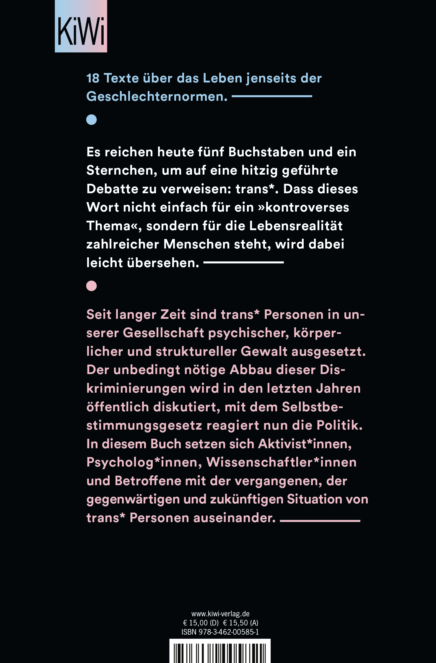 Rückseitencover Einfach selbst bestimmt