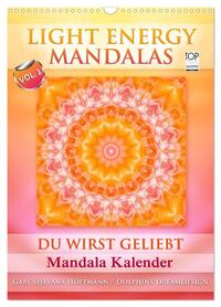 Vorderes Coverbild Light Energy Mandalas - Kalender - Vol. 1 (Wandkalender 2026 DIN A3 hoch), CALVENDO Monatskalender