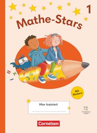 Vorderes Coverbild Mathe-Stars - Regelkurs Ausgabe 2025 - 1. Schuljahr