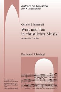 Vorderes Coverbild Wort und Ton in christlicher Musik