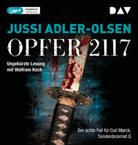 Vorderes Coverbild Opfer 2117. Der achte Fall für Carl Mørck, Sonderdezernat Q