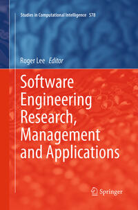 Vorderes Coverbild Software Engineering Research, Management and Applications