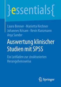 Vorderes Coverbild Auswertung klinischer Studien mit SPSS