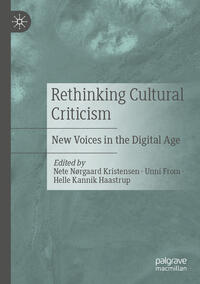 Vorderes Coverbild Rethinking Cultural Criticism