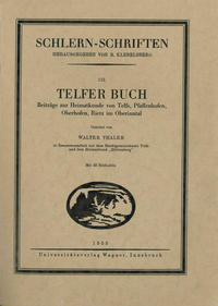 Vorderes Coverbild Telfer Buch