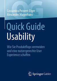 Vorderes Coverbild Quick Guide Usability