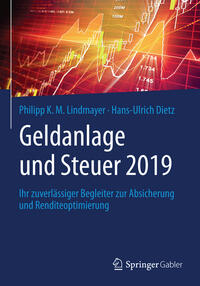 Vorderes Coverbild Geldanlage und Steuer 2019
