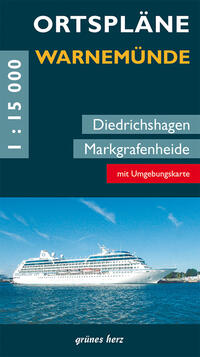 Vorderes Coverbild Ortspläne Warnemünde