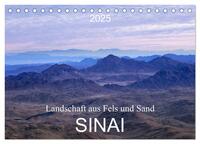 Vorderes Coverbild Sinai - Landschaft aus Fels und Sand (Tischkalender 2025 DIN A5 quer), CALVENDO Monatskalender