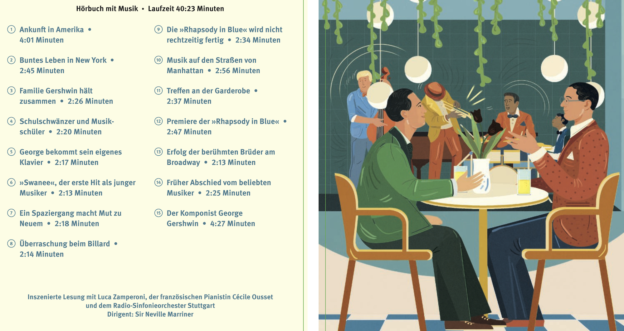 Beispielinhalt (Bild) Rhapsody in Blue. Ein modernes Musikexperiment.