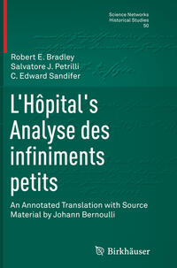 Vorderes Coverbild L’Hôpital's Analyse des infiniments petits