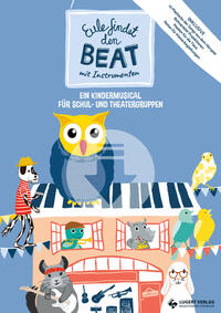Vorderes Coverbild Eule findet den Beat mit Instrumenten inkl. Playback-CD