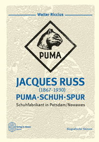 Vorderes Coverbild Jacques Russ (1867-1930) - PUMA * SCHUH * SPUR