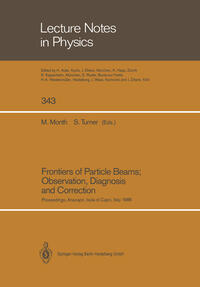 Vorderes Coverbild Frontiers of Particle Beams; Observation, Diagnosis and Correction