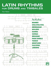 Vorderes Coverbild Latin Rhythms for Drums and Timbales