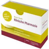 Vorderes Coverbild Last Minute Check - Klinische Pharmazie