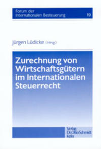 Vorderes Coverbild Zurechnung von Wirtschaftsgütern im Internationalen Steuerrecht