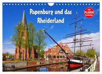 Vorderes Coverbild Papenburg und das Rheiderland (Wandkalender 2025 DIN A4 quer), CALVENDO Monatskalender