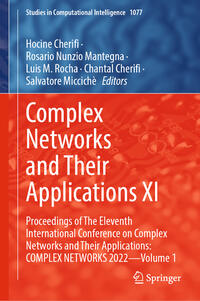 Vorderes Coverbild Complex Networks and Their Applications XI