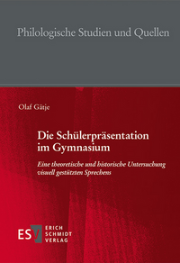 Vorderes Coverbild Die Schülerpräsentation im Gymnasium
