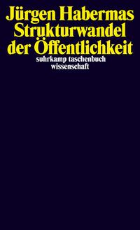 Vorderes Coverbild Strukturwandel der Öffentlichkeit