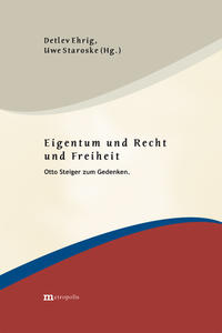 Vorderes Coverbild Eigentum und Recht und Freiheit
