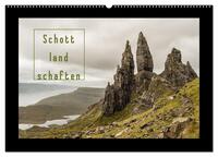 Vorderes Coverbild Schottlandschaften (Wandkalender 2025 DIN A2 quer), CALVENDO Monatskalender