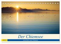 Vorderes Coverbild Der Chiemsee - Ansichten zum Träumen (Tischkalender 2025 DIN A5 quer), CALVENDO Monatskalender