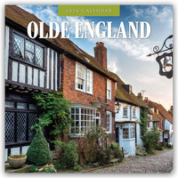 Vorderes Coverbild Olde England – Historisches England 2026 – 16-Monatskalender