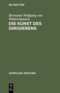 Vorderes Coverbild Die Kunst des Dirigierens