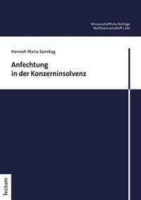 Vorderes Coverbild Anfechtung in der Konzerninsolvenz