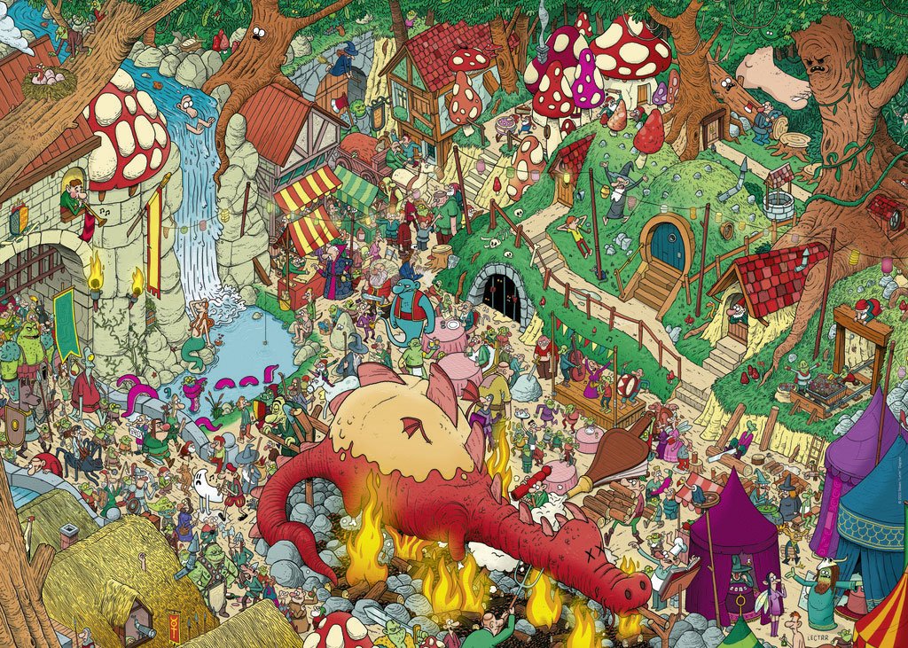 Beispielinhalt (Bild) Fantasyland