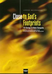 Vorderes Coverbild Close to God's Footprints, SATB