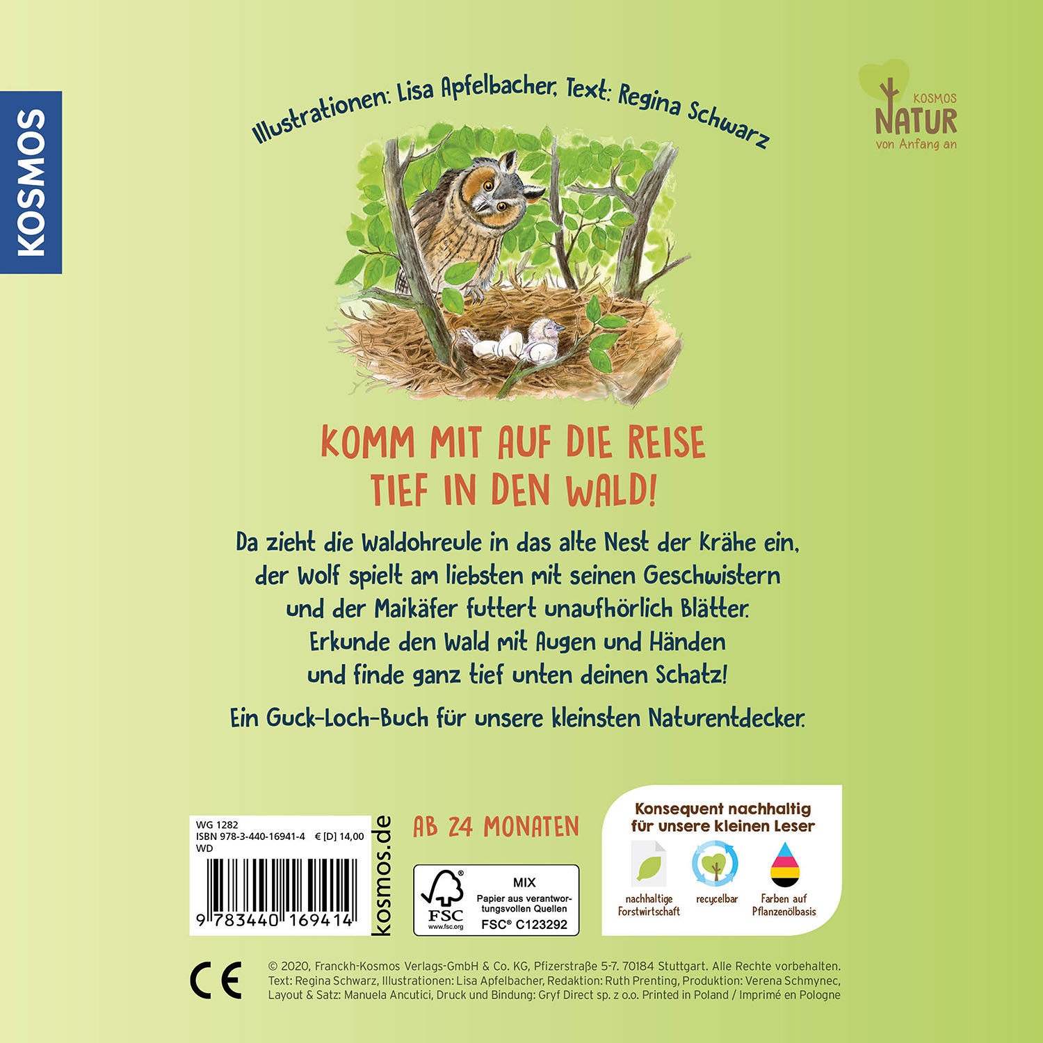 Rückseitencover Guck mal tief in den Wald