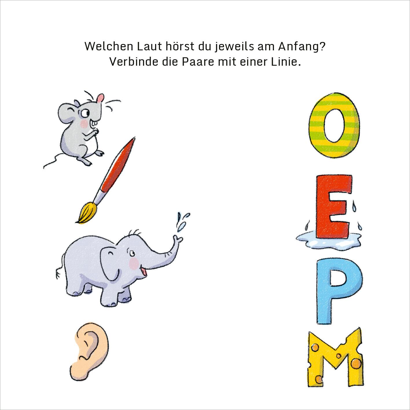 Beispielinhalt (Bild) Mein dicker Vorschul-Block