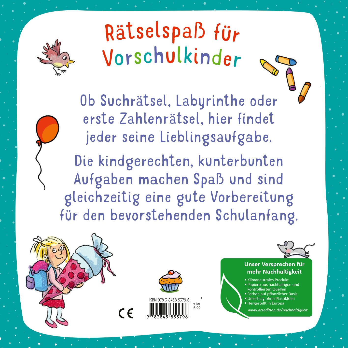 Rückseitencover Mein dicker Vorschul-Block