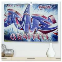 Vorderes Coverbild Graffiti - Kunst aus der Dose (hochwertiger Premium Wandkalender 2026 DIN A2 quer), Kunstdruck in Hochglanz