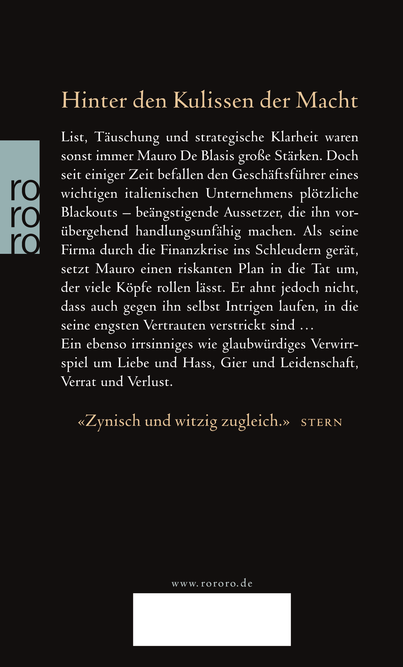 Rückseitencover Aussetzer