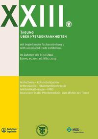 Vorderes Coverbild XXIII Tagung über Pferdekrankheiten im Rahmen der Equitana