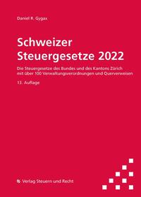 Vorderes Coverbild Schweizer Steuergesetze 2022