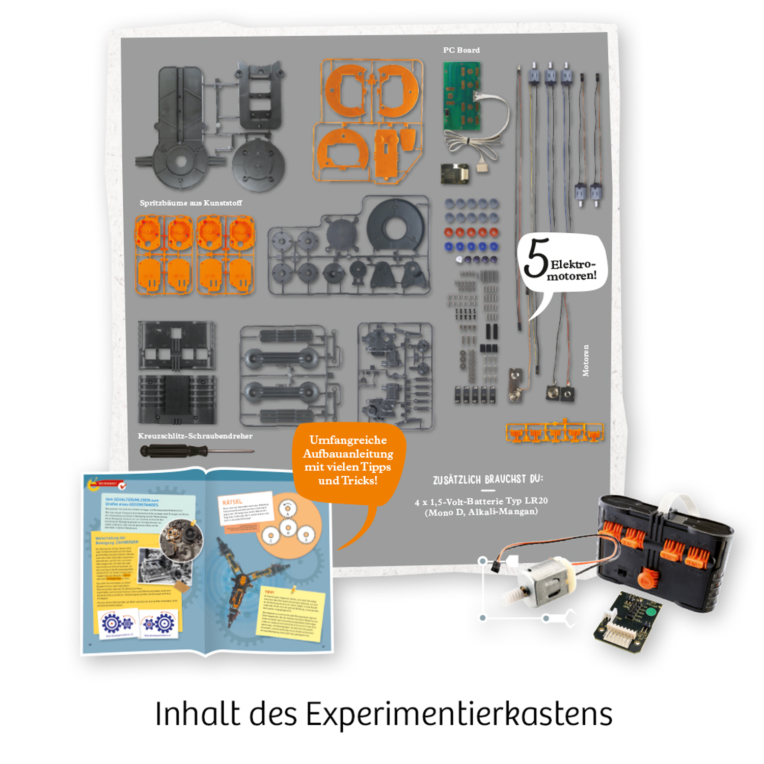 Beispielinhalt (Bild) Roboter-Arm