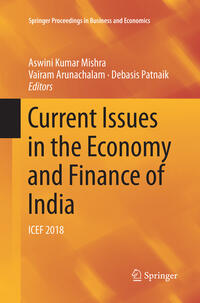Vorderes Coverbild Current Issues in the Economy and Finance of India