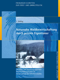 Vorderes Coverbild Naturnahe Waldbewirtschaftung durch private Eigentümer