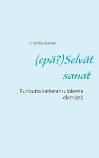 Vorderes Coverbild (epä?)Selvät sanat