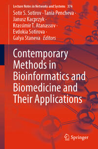 Vorderes Coverbild Contemporary Methods in Bioinformatics and Biomedicine and Their Applications