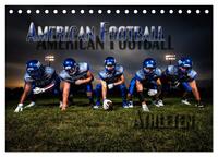 Vorderes Coverbild American Football - Athleten (Tischkalender 2025 DIN A5 quer), CALVENDO Monatskalender